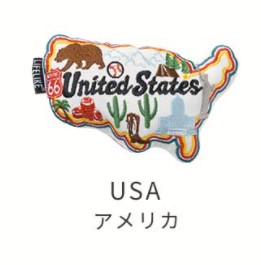 カントリーマップトイ USA/AUS/UK/JPN （ USA ）(USA): 800｜業務用