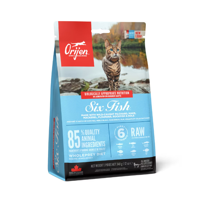オリジン シックスフィッシュ キャット 340g