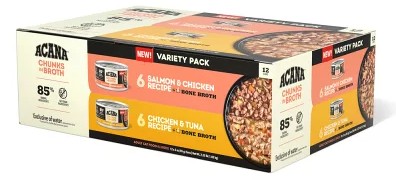 アカナ チャンクインブロス バラエティパック 85g×12缶