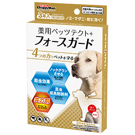専門店用】 薬用 ペッツテクト+ フォースガード 大型犬 3P: 100｜業務 