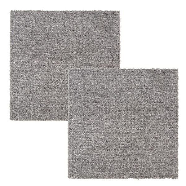 ピタペトモ プレーン&プレーン 45×45 2枚 ブラウン