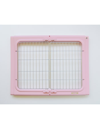 ペッツルート ワンルーム ステンレス ピンク Lサイズ(2個セット)