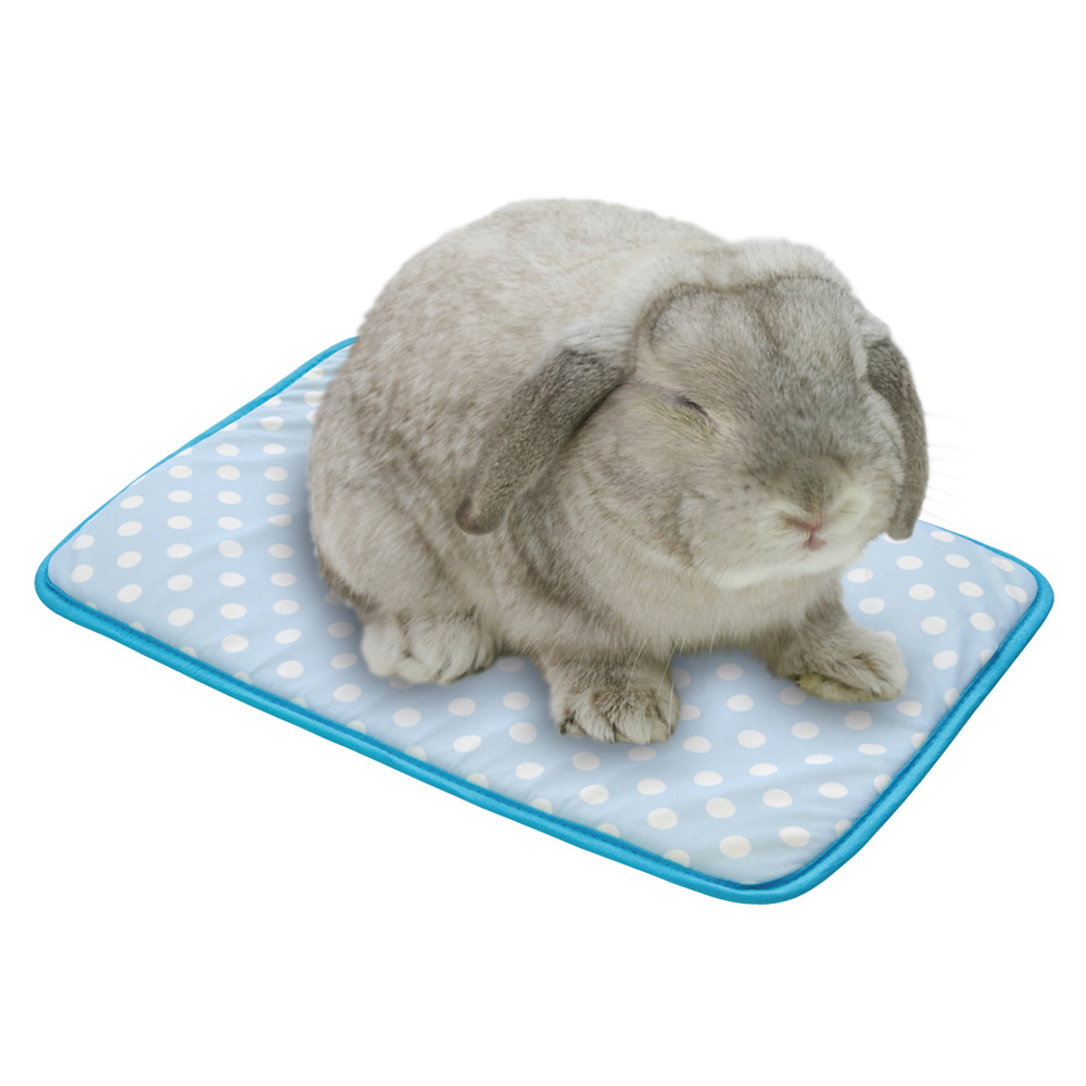 接触冷感 うさちゃんのひんやりマット Mサイズ