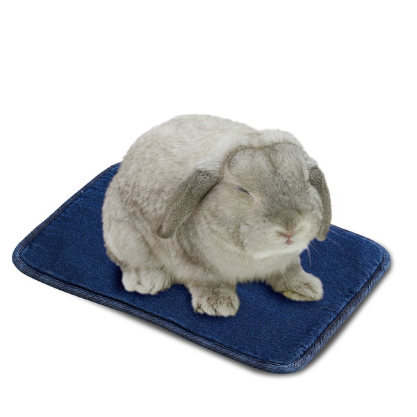 デニムのうさちゃんマット Mサイズ