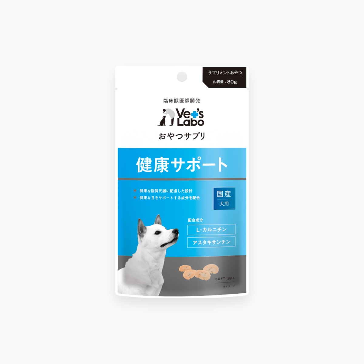Vet's Labo おやつサプリ 犬用 健康サポート 80g