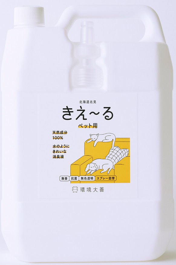 きえーる D ペット用 詰替 4L