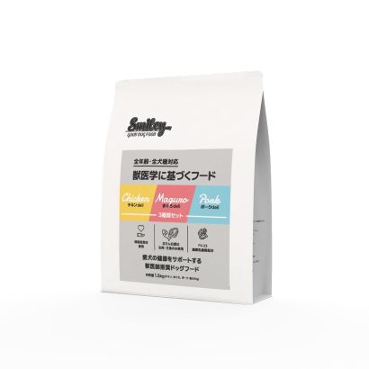 Smiley 3種類セット（チキン、ポーク、まぐろ） 1.5kg