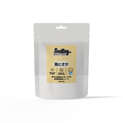 Smiley 犬用フリーズドライ 鶏とさか 29g