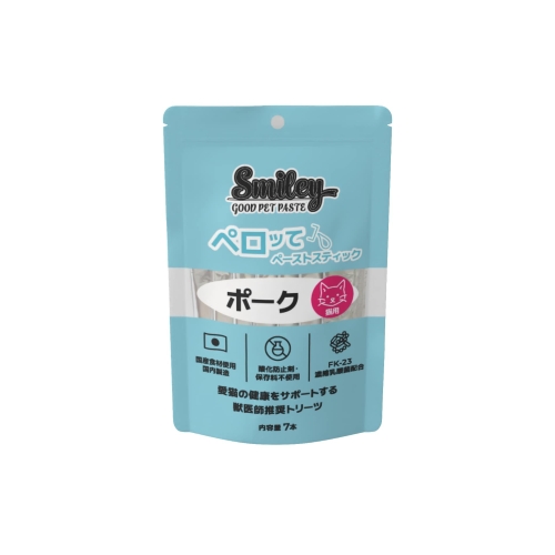 Smiley 猫用 ペロッて ポーク 7本入