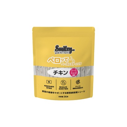 Smiley 猫用 ペロッて チキン 36本入