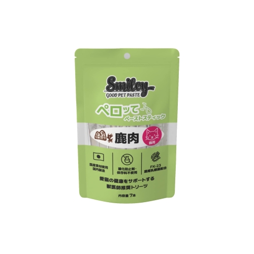 Smiley 猫用 ペロッて 鹿肉 7本入