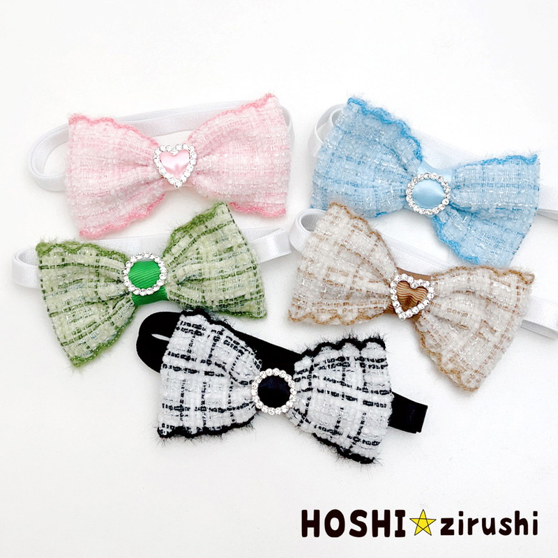 クラシカルツイードチョーカー フリーサイズ 20個入り: ｜業務用