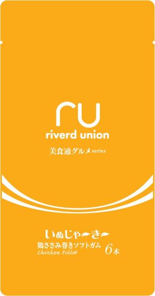 いぬじゃーきー 美食通グルメseries 鶏ささみ巻きソフトガム 6本