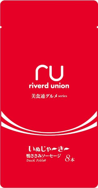 いぬじゃーきー 美食通グルメseries 鴨ささみソーセージ 8本