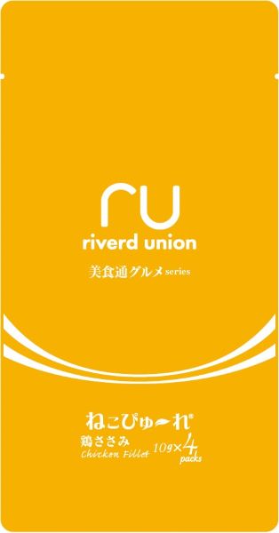 ねこぴゅーれ 美食通グルメseries 鶏ささみ 10g×4本