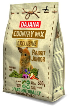 カントリーミックス EX ラビットフード Jr. 500g
