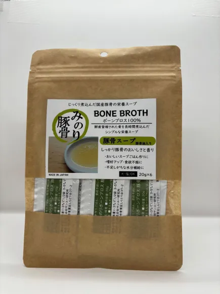 みのりボーンブロス豚骨 犬猫用 20g×6袋