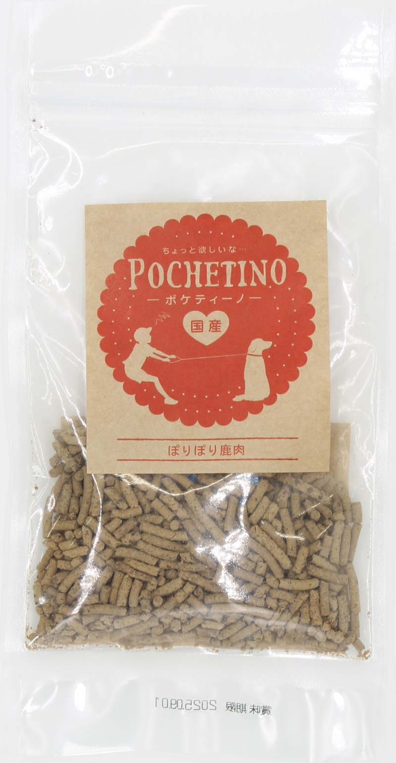 ポケティーノ ぽりぽり鹿肉 30g