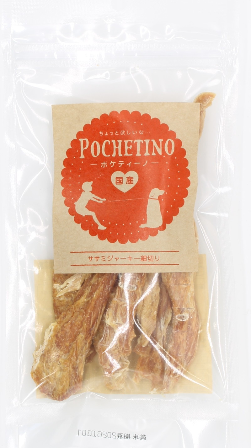 ポケティーノ ササミジャーキー細切り 45g