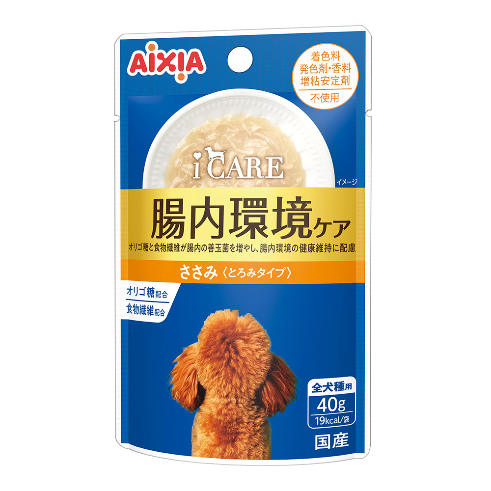 i CARE ドッグ 腸内環境ケア ささみ とろみタイプ 40g