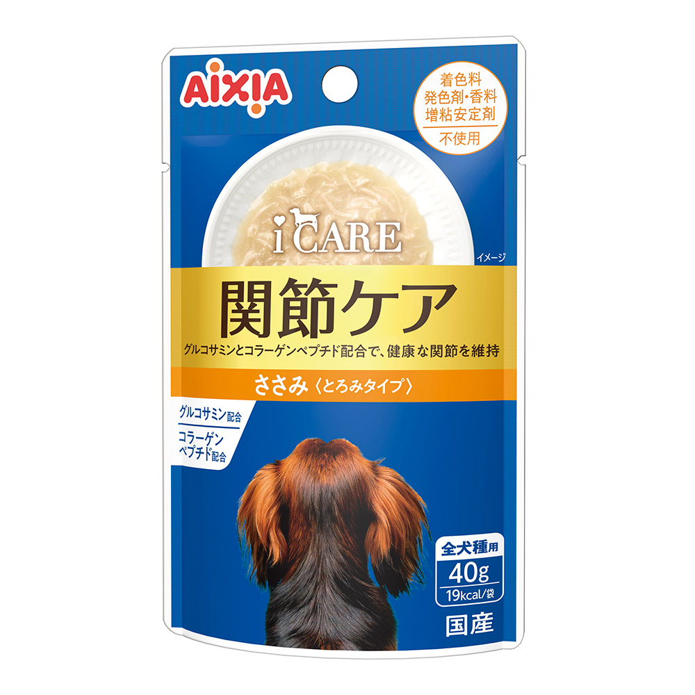 i CARE ドッグ 関節ケア ささみ とろみタイプ 40g