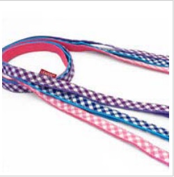 ギンガムチェックリード Sサイズ ピンク