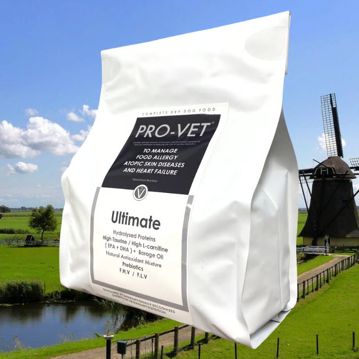 PRO-VET 犬用 ウルティメイト 食物アレルギーとアトピー性皮膚疾患用 500g