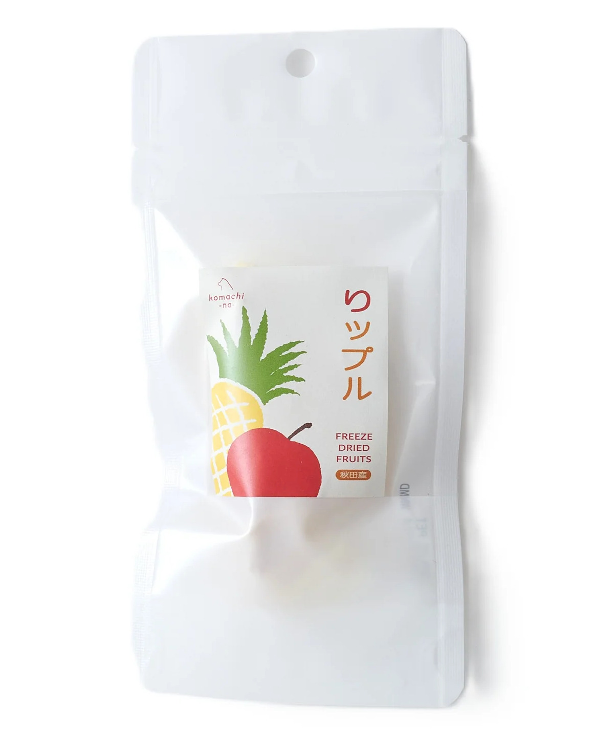 komachi-na- freeze dried fruits りップル（りんご＆パイナップル） 6g