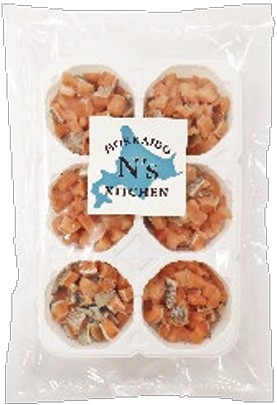 【冷凍】 HOKKAIDO Ns KITCHEN 北海道産サーモン 40g×6P