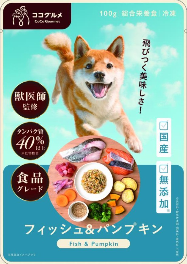 【注文単位5個】 【冷凍】 ココグルメ フィッシュ＆パンプキン 100g
