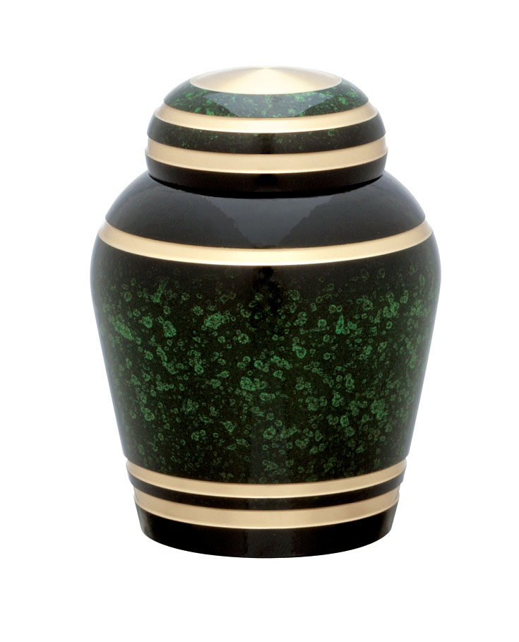 ミニ骨壺 シンプルモダン エバーグリーン