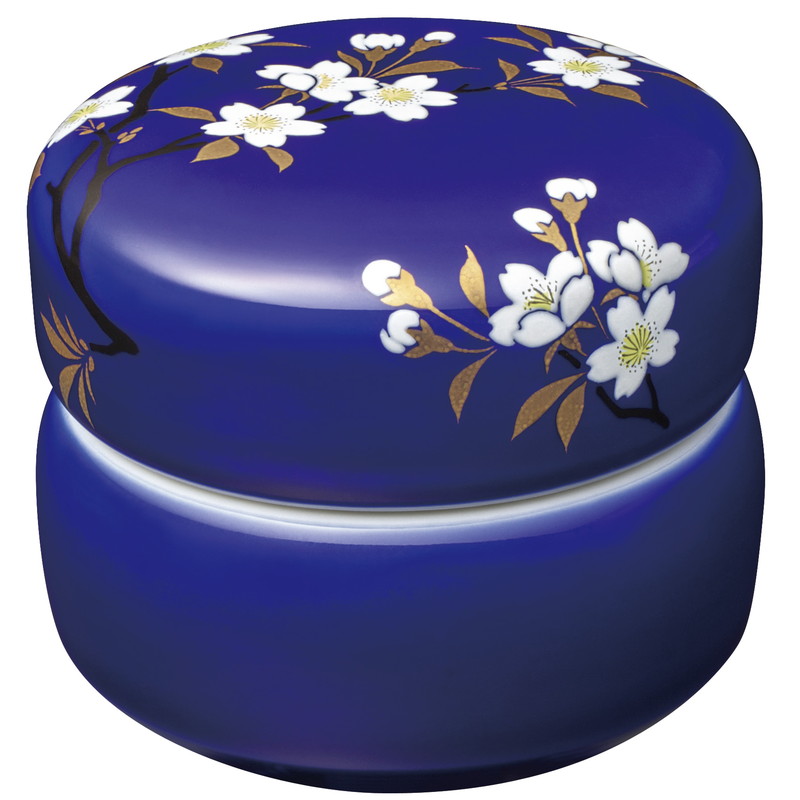 ミニ骨壷 想い合子 瑠璃磁さくら