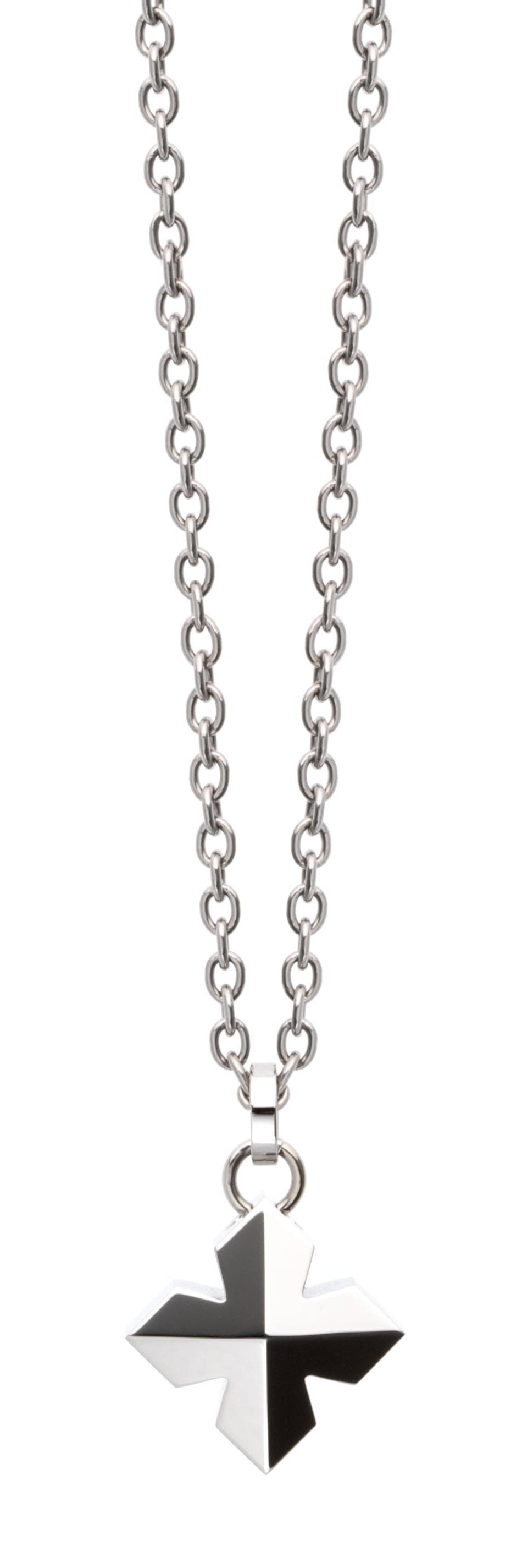 遺骨ペンダント スタッドクロス プレーン ステンレス316L レディース