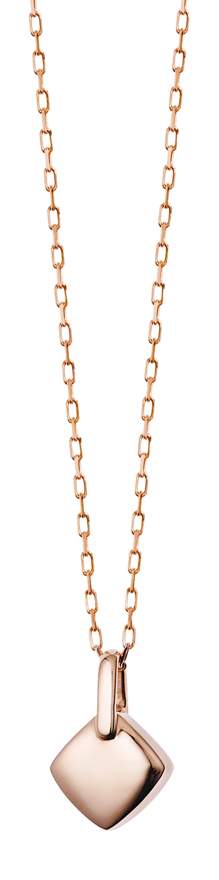 遺骨ペンダント ダイヤ K10ローズゴールド