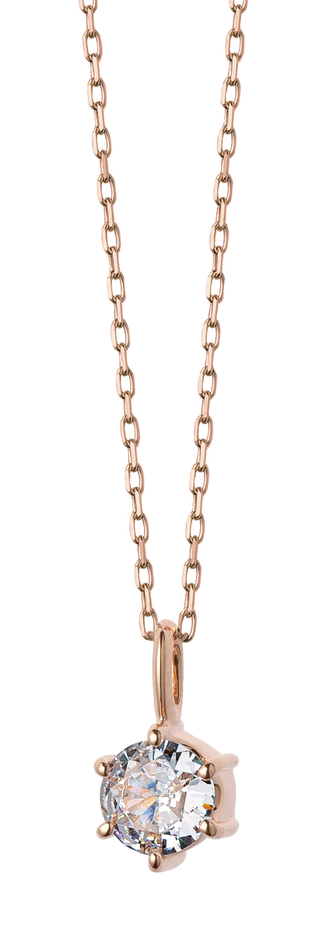 遺骨ペンダント クリスタ K10ローズゴールド