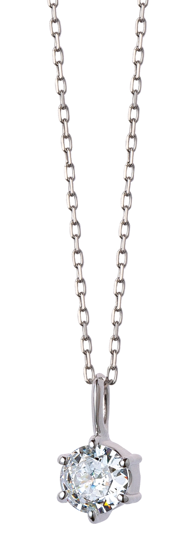 遺骨ペンダント クリスタ K10ホワイトゴールド