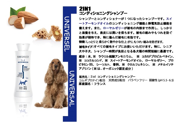 BIOGANCE 2in1 コンディショニング シャンプー 250ml: 100｜業務