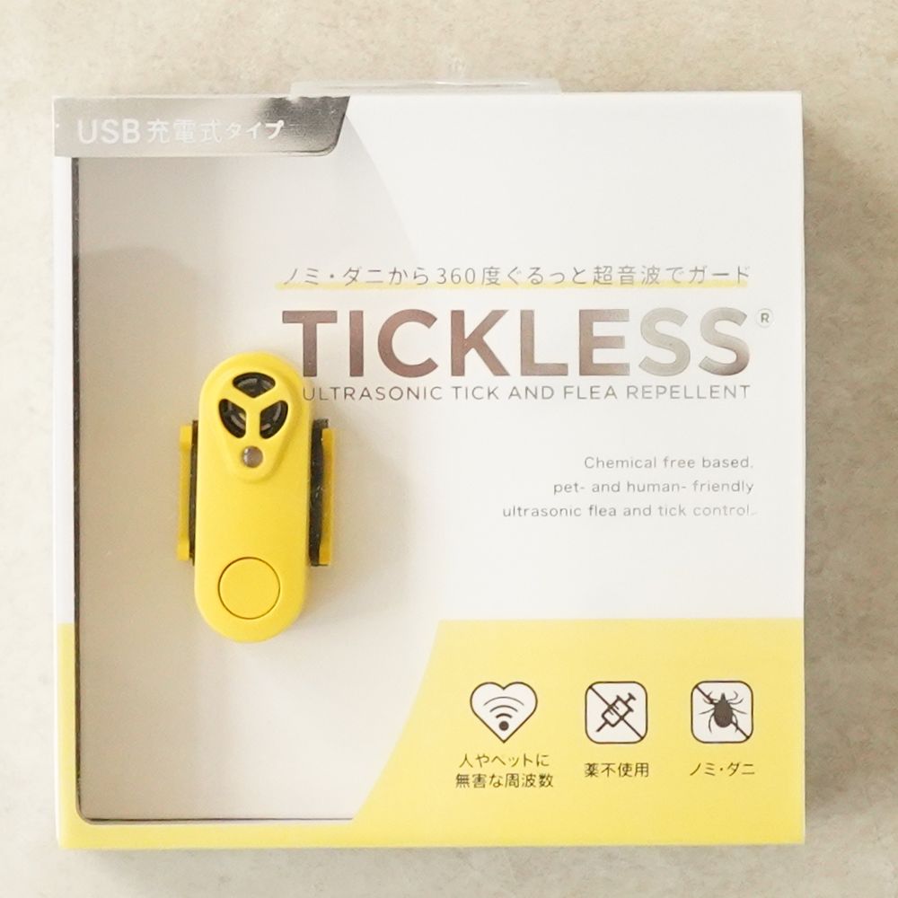 TICKLESS USBタイプ イエロー