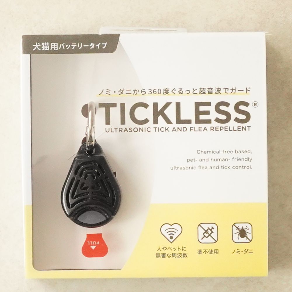 TICKLESS バッテリータイプ ブラック