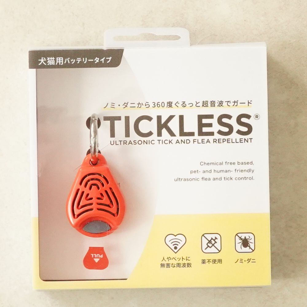 TICKLESS バッテリータイプ オレンジ
