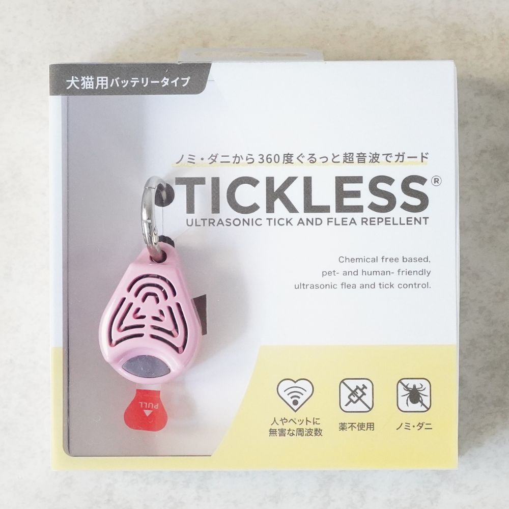 TICKLESS バッテリータイプ ピンク