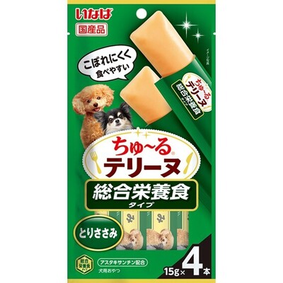 ちゅーるテリーヌ 総合栄養食タイプ とりささみ 15g×4P