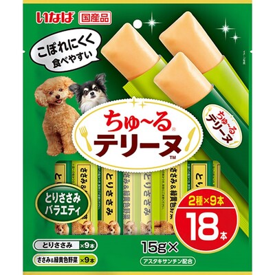 ちゅーるテリーヌ とりささみバラエティ 15g×18P