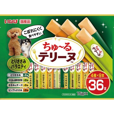 ちゅーるテリーヌ とりささみバラエティ 15g×36P
