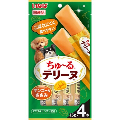 ちゅーるテリーヌ マンゴー＆ささみ 15g×4P