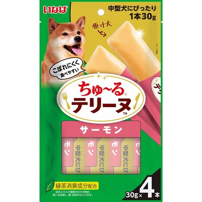 ちゅーるテリーヌ 中型犬用 サーモン 30g×4P