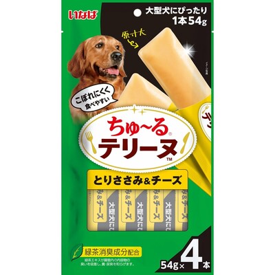ちゅーるテリーヌ 大型犬用 とりささみ＆チーズ 54g×4P