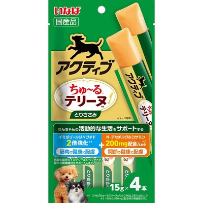 アクティブちゅーるテリーヌ とりささみ 15g×4P