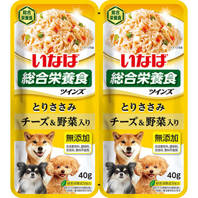 ツインズ とりささみ チーズ＆野菜入り 80g