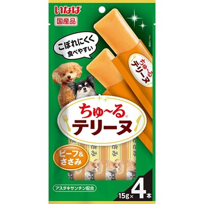 ちゅーるテリーヌ ビーフ＆ささみ 15g×4P